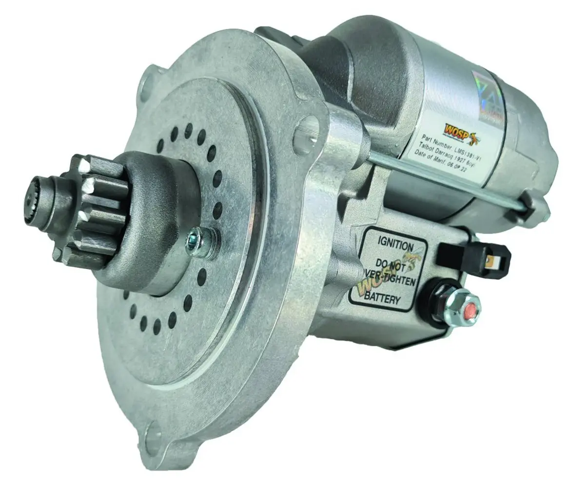 Wosp Lms1381 Starter Motor 12V 1.4Kw Fits Talbot Darracq High Torque Starter Motor 1