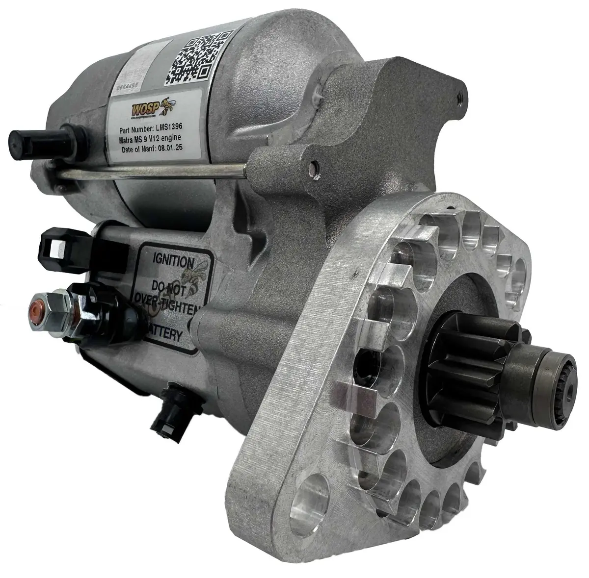 Wosp Lms1396 Starter Motor 12V 1.4Kw Fits Matra Ms 9 V12 / Matra Ms 630M Le Mans High Torque Starter Motor 1