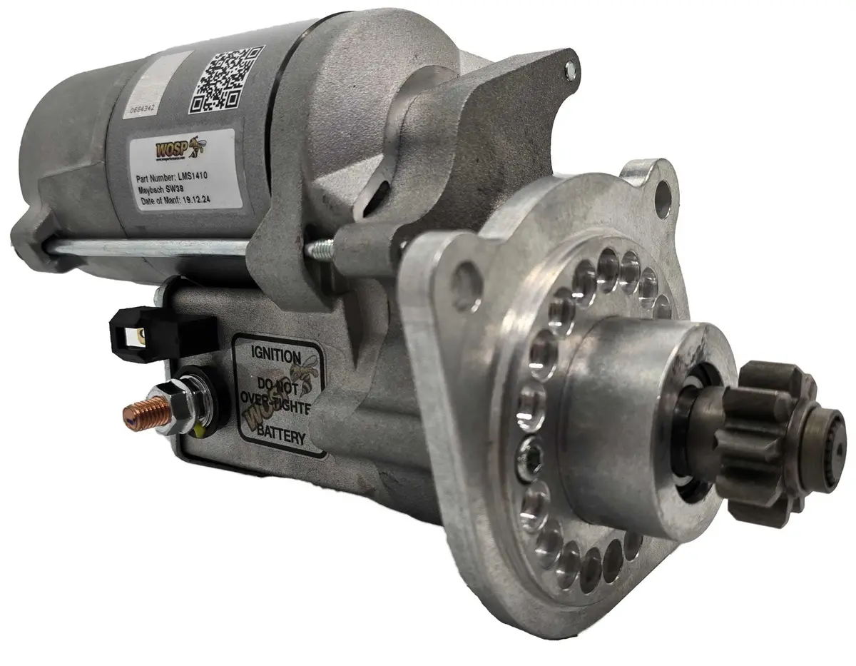 Wosp Lms1410 Starter Motor 12V 2Kw Fits Maybach Sw38 High Torque Starter Motor 1