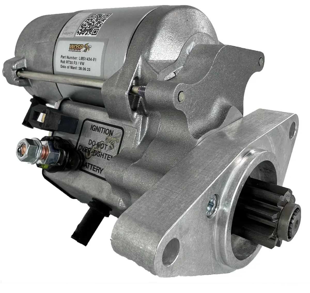 Wosp Lms1434 Starter Motor 12V 2Kw Fits Ralt Rt30 F3 / Vw High Torque Starter Motor 1