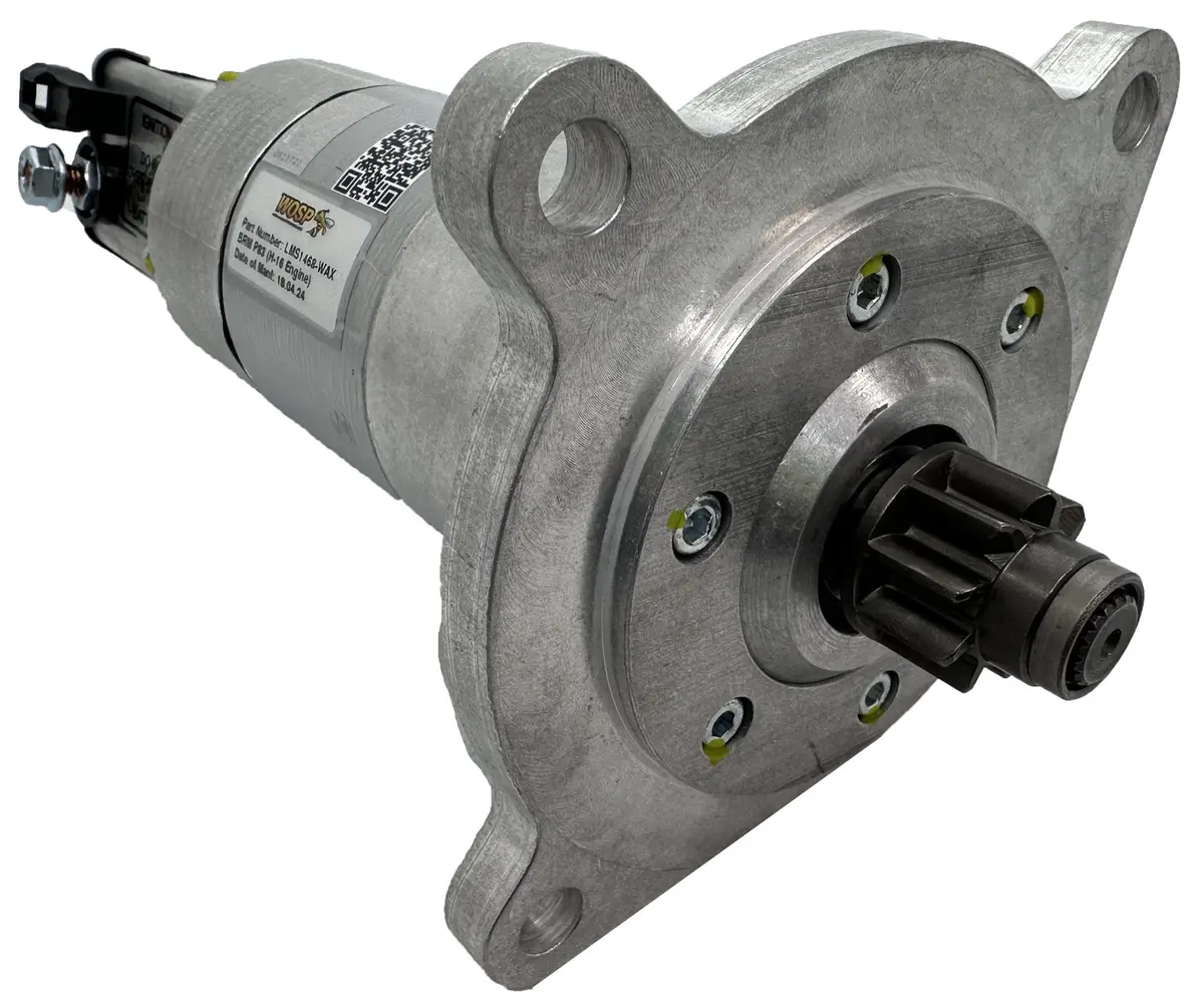 Wosp Lms1468-Wax Starter Motor 12V 2.2Kw Fits Brm P83 (H-16 Engine) Wosp Axial High Performance Starter Motor 1