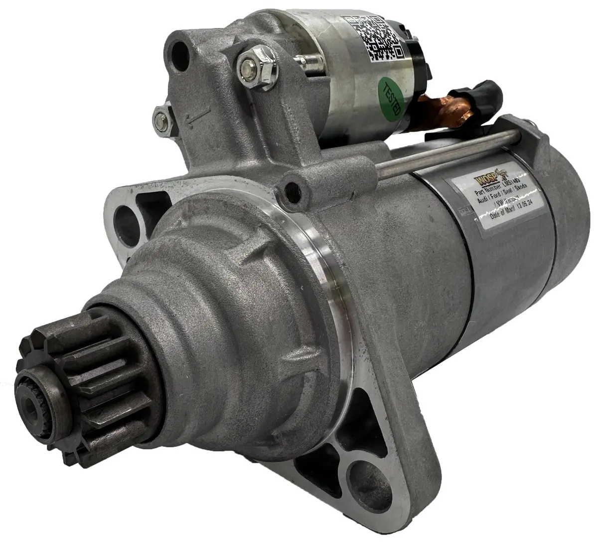 Wosp Lms1483 Starter Motor 12V 2Kw Fits Audi / Ford / Seat / Skoda / Vw Various High Performance Starter Motor 1