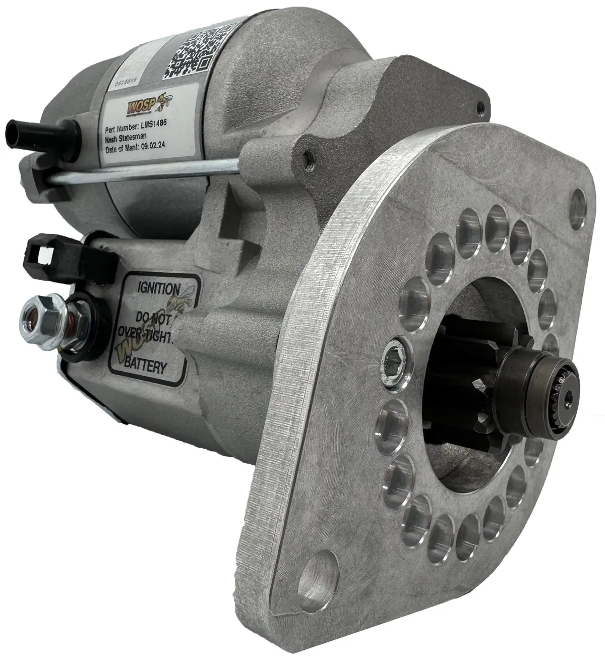 Wosp Lms1486 Starter Motor 12V 1.4Kw Fits Nash Statesman High Torque Starter Motor 1