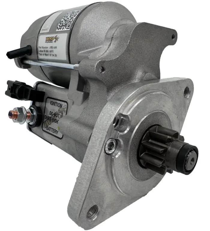 Wosp Lms1495 Starter Motor 12V 1.4Kw Fits Lexus Is 200 1Gfe O.E High Torque Starter Motor 1