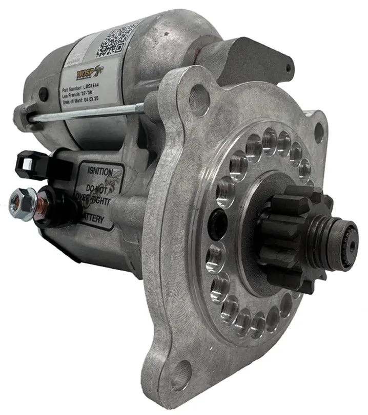 Wosp Lms1544 Starter Motor 12V 1.4Kw Fits Lea Francis '37-'39 High Torque Starter Motor 1