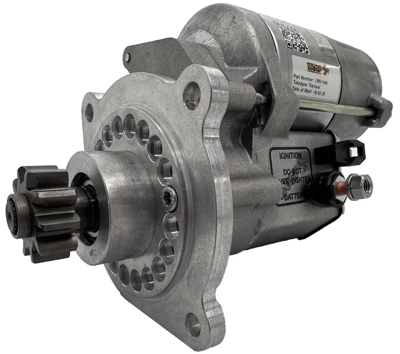 Wosp Lms1546 Starter Motor 12V 2Kw Fits Teledyne 'Various' Super-Duty Starter Motor 1