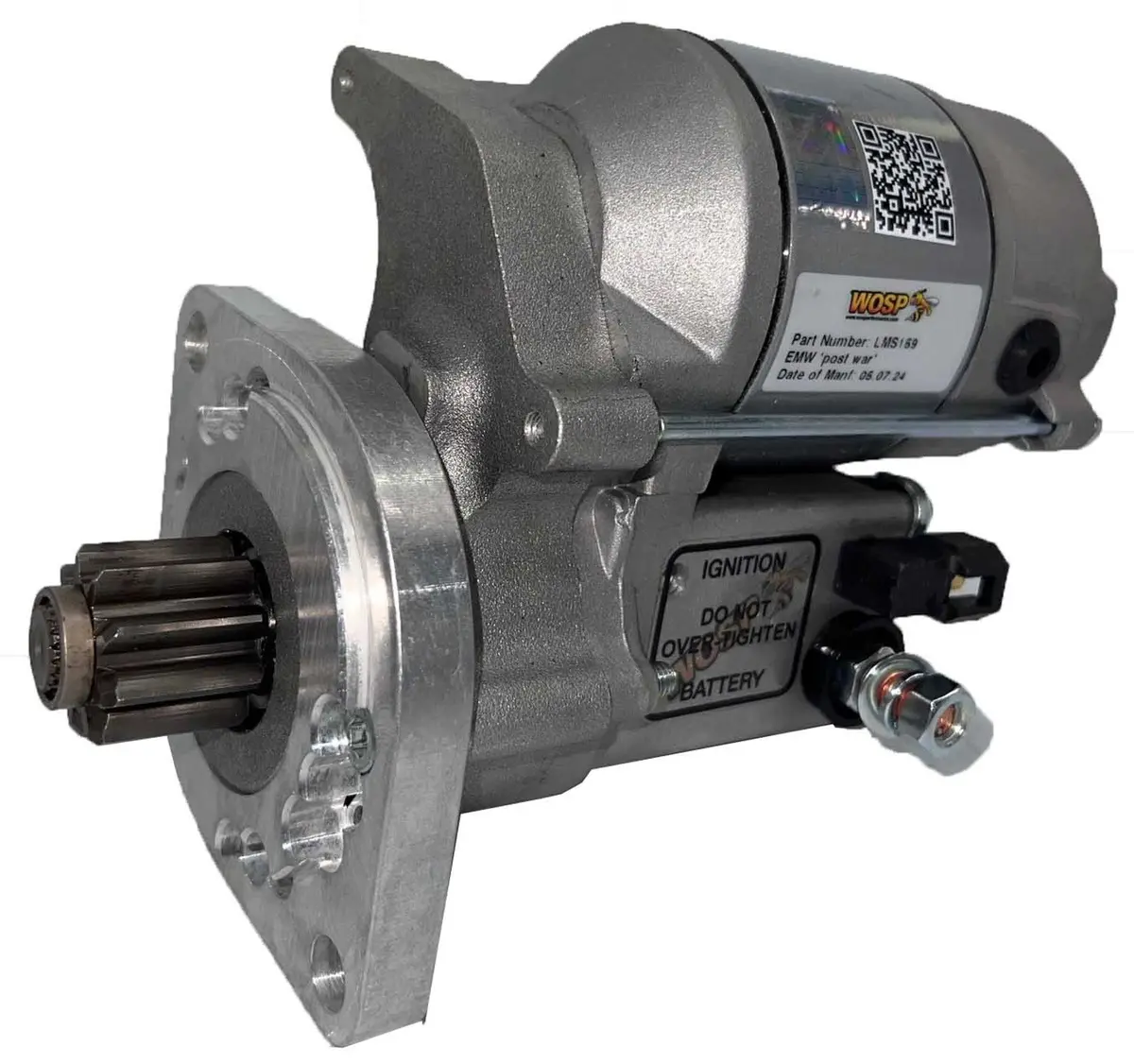 Wosp Lms159 Starter Motor 12V 1.4Kw Fits Bmw 321 '38-'50 & Emw 'Post War' High Torque Starter Motor 1