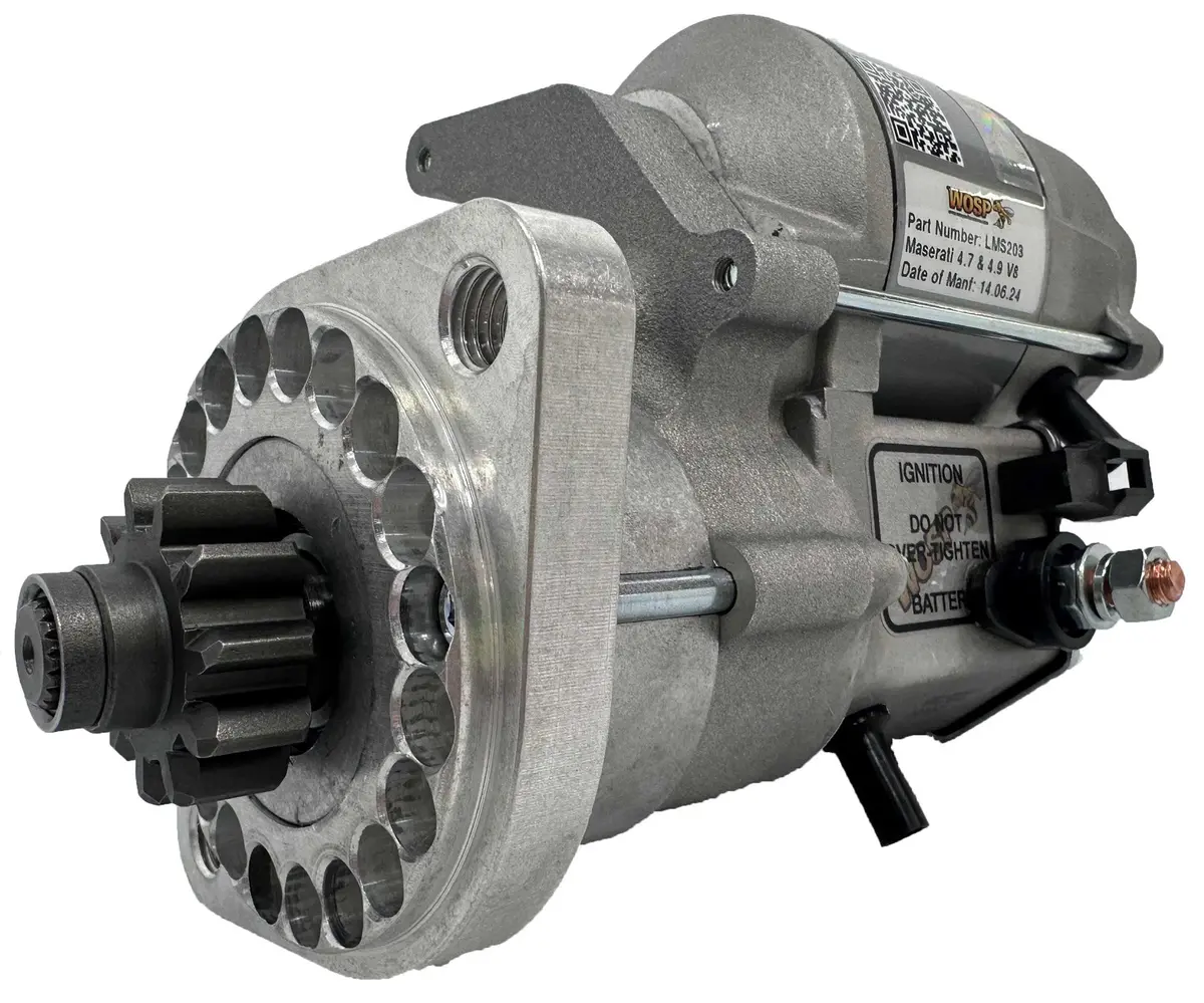 Wosp Lms203 Starter Motor 12V 1.4Kw Fits Maserati 4.7 / 4.9 V8 High Torque Starter Motor 1