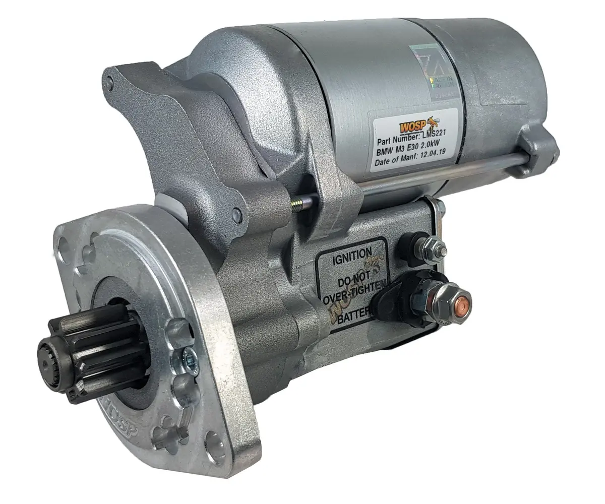 Wosp Lms221 Starter Motor 12V 2Kw Fits Bmw M10, M30, M40 & S14, S38 'Various' Super-Duty Starter Motor 1