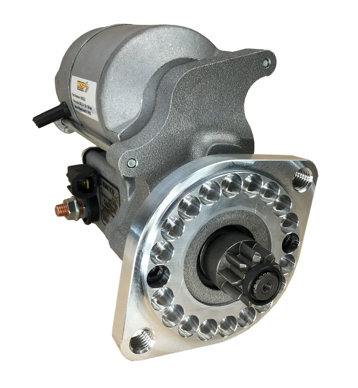 Wosp Lms232 Starter Motor 12V 1.2Kw Fits Mercedes 'Various' Inc. 190 Cosworth High Torque Starter Motor 1