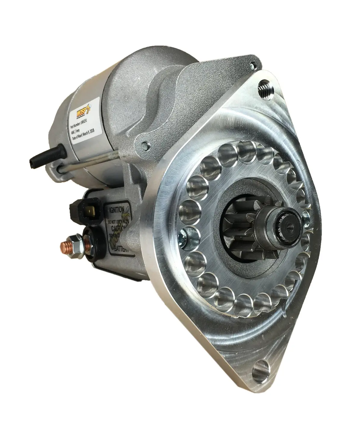 Wosp Lms251 Starter Motor 12V 1.4Kw Fits Amc Jeep High Torque Starter Motor 1