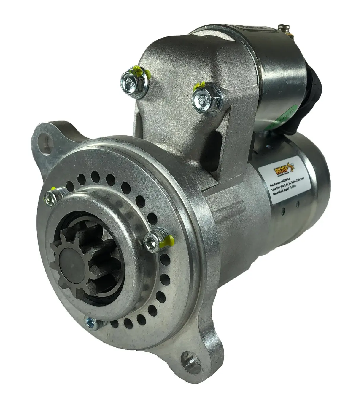 Wosp Lms269-9-2 Starter Motor 12V 1.4Kw Fits Ford Crossflow / Kent / Bda (110 Tooth Ring Gear) 9 Tooth / 2 Bolt Slimline Starter Motor 1