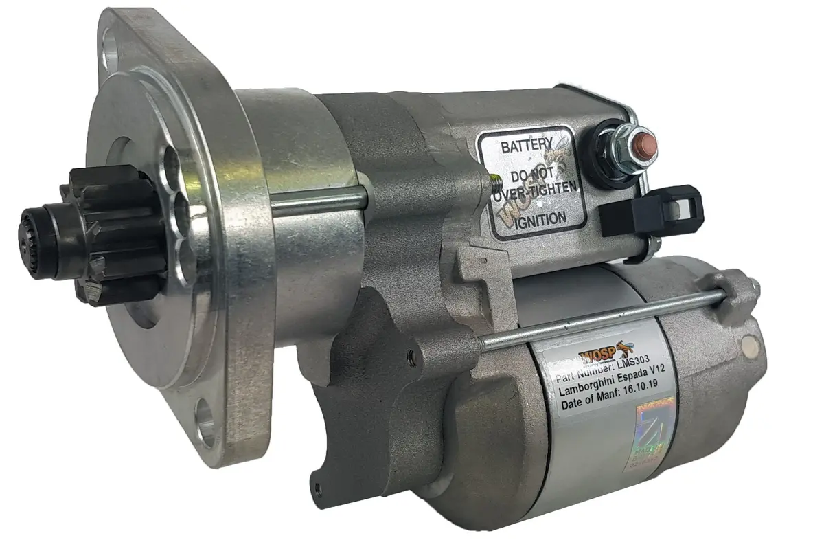 Wosp Lms303 Starter Motor 12V 1.4Kw Fits Lamborghini Espada / Jarama High Torque Starter Motor 1
