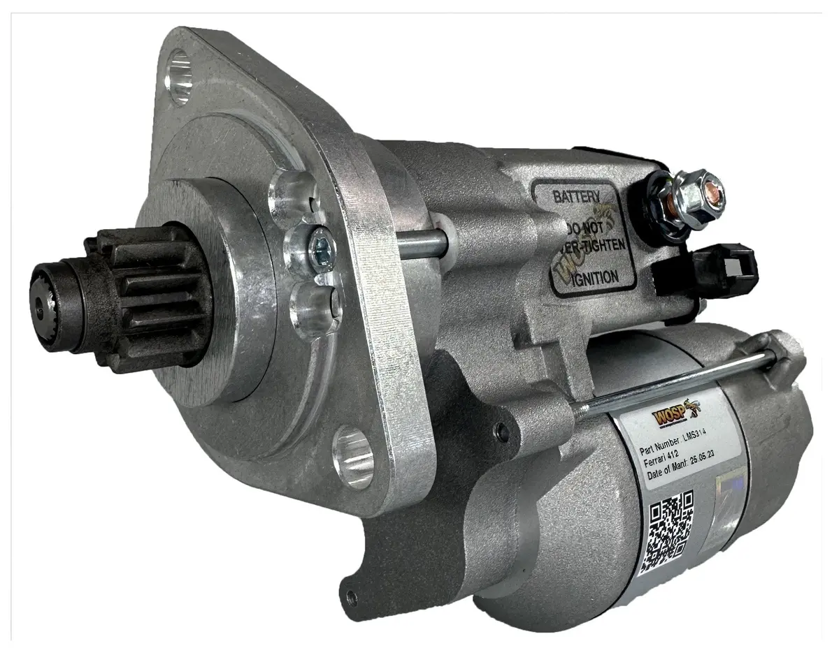 Wosp Lms314 Starter Motor 12V 1.4Kw Fits Ferrari 412 High Torque Starter Motor 1