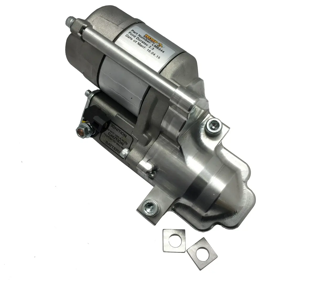 Wosp Lms344 Starter Motor 12V 1.4Kw Fits Ford Duratec (116 Tooth Ring Gear) High Torque Starter Motor 1