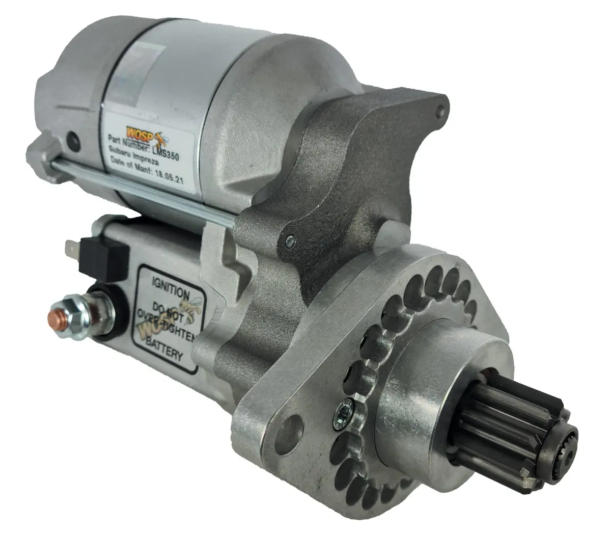 Wosp Lms350 Starter Motor 12V 1.4Kw Fits Subaru Impreza High Torque Starter Motor 1