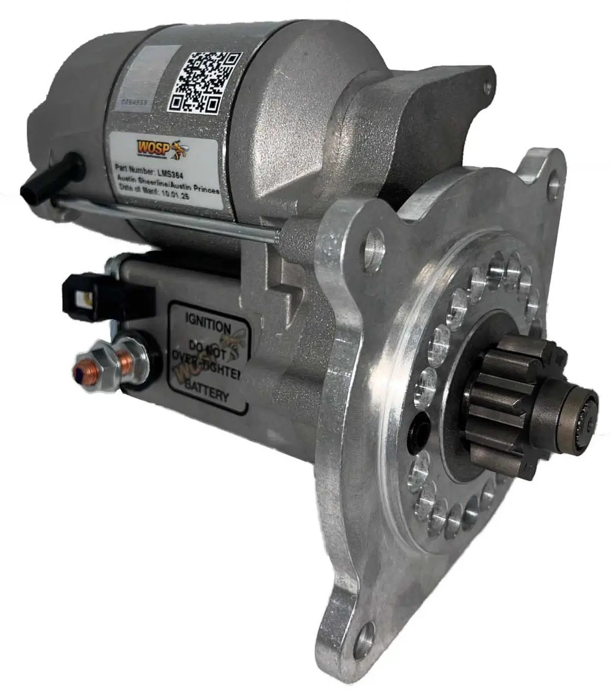 Wosp Lms364 Starter Motor 12V 1.4Kw Fits Austin Sheerline / Austin Princess High Torque Starter Motor 1
