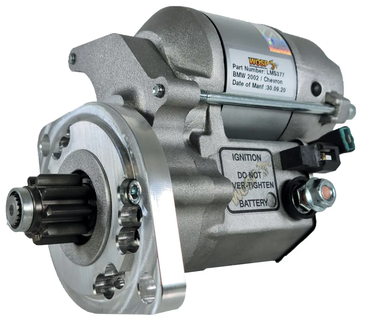 Wosp Lms377 Starter Motor 12V 1.4Kw Fits Bmw M10, M30, M40 & S14, S38 'Various' High Torque Starter Motor 1