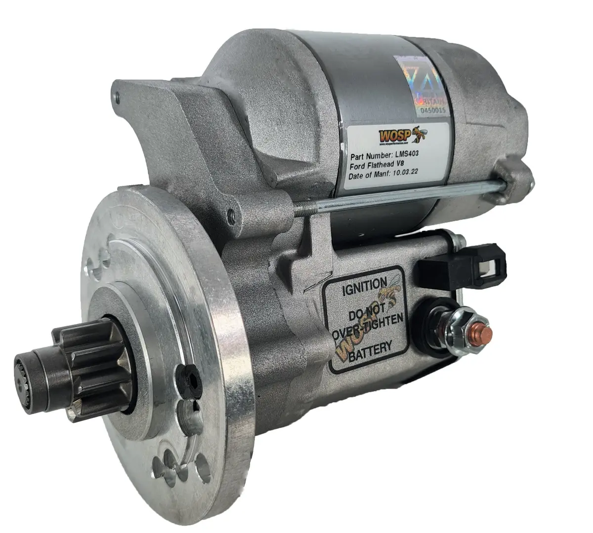 Wosp Lms403 Starter Motor 12V 1.4Kw Fits Ford Flathead V8 2N / 8N / 9N (Rh - Motor On Top) High Torque Starter Motor 1