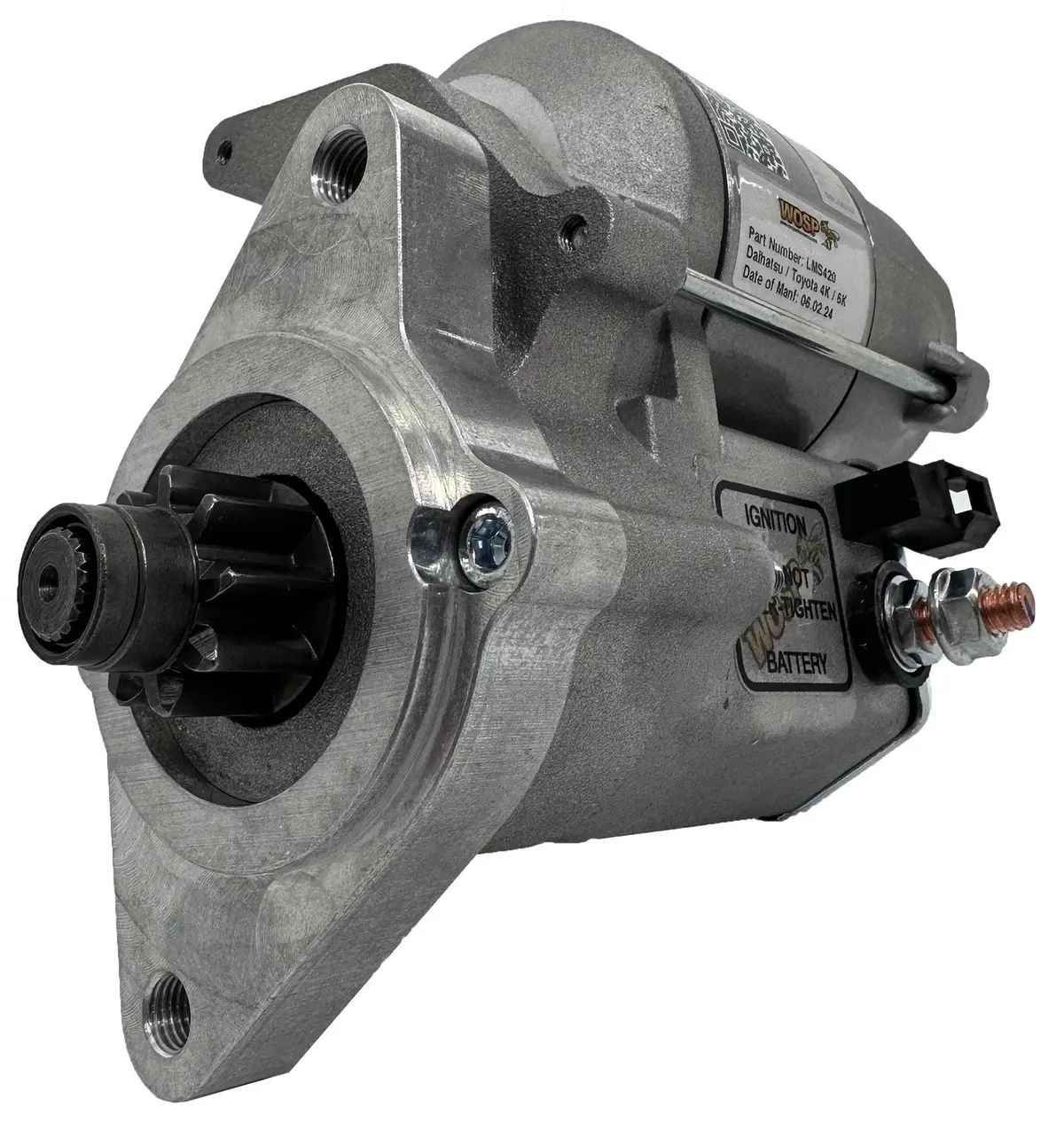Wosp Lms420 Starter Motor 12V 1.4Kw Fits Daihatsu / Toyota 4K / 5K High Torque Starter Motor 1
