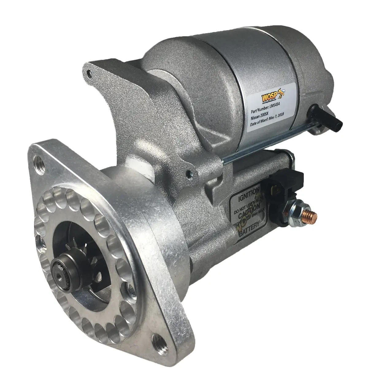 Wosp Lms434 Starter Motor 12V 1.4Kw Fits Nissan 200Sx / Serena High Torque Starter Motor 1