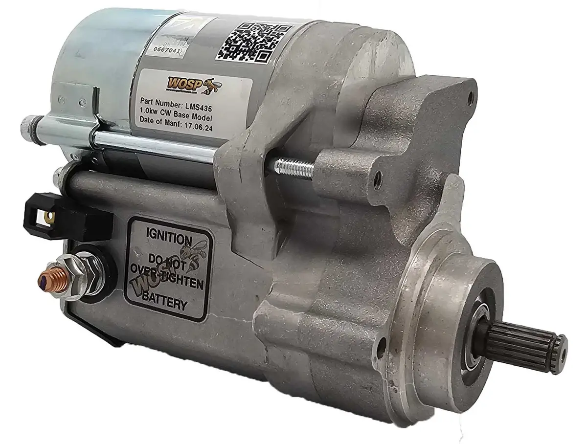 Wosp Lms435 Starter Motor 12V 1Kw Fits 1.0Kw Clockwise Base Model 12V High Torque Starter Motor 1