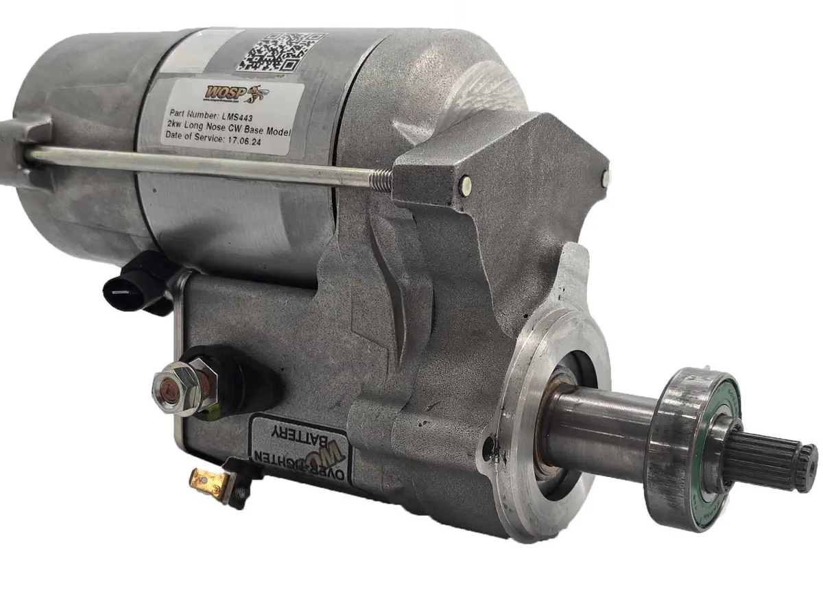 Wosp Lms443 Starter Motor 12V 2Kw Fits 2.0Kw Long Drive Clockwise Base Model 12V High Torque Starter Motor 1