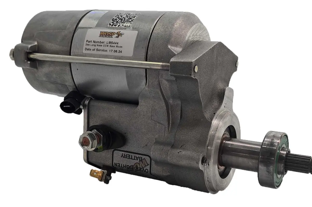 Wosp Lms444 Starter Motor 12V 2Kw Fits 2.0Kw Long Drive Counterclockwise Base Model 12V High Torque Starter Motor 1