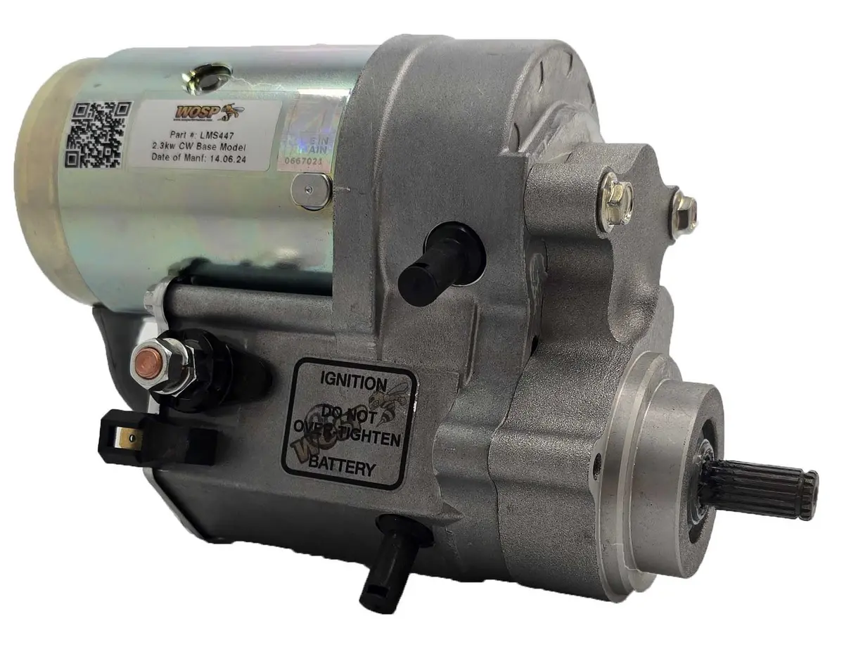 Wosp Lms447 Starter Motor 12V 2.3Kw Fits 2.3Kw Clockwise Base Model 12V High Torque Starter Motor 1