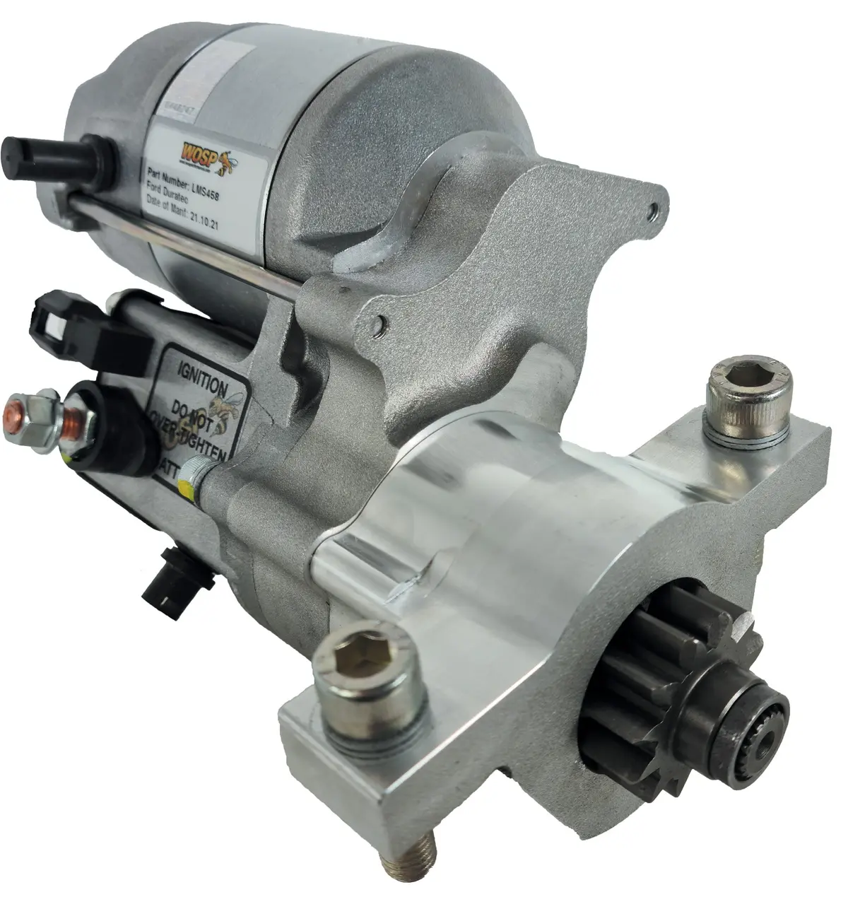 Wosp Lms458 Starter Motor 12V 1.4Kw Fits Ford Duratec (104 Tooth (6Mm Offset) Ring Gear) High Torque Starter Motor 1