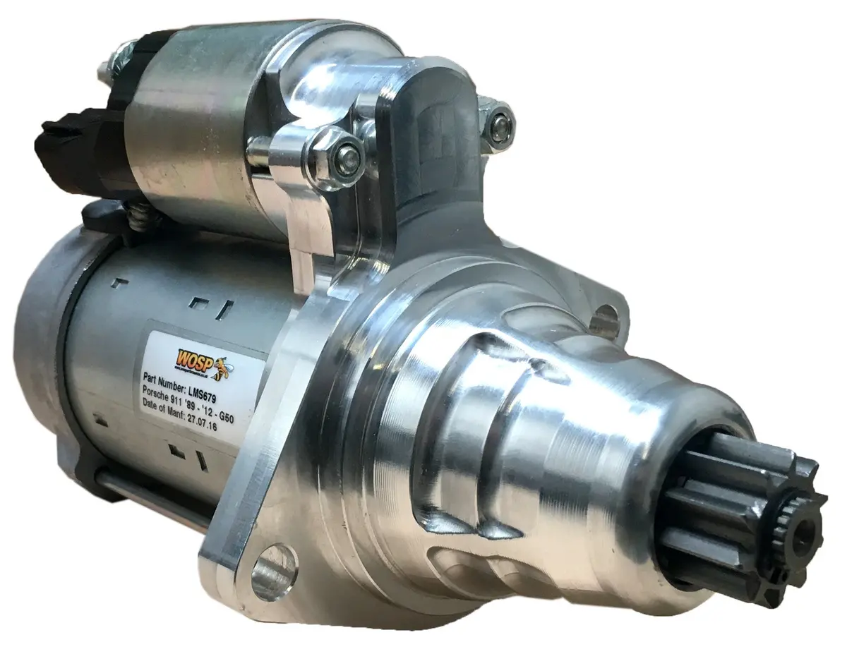 Wosp Lms460 Starter Motor 12V 2Kw Fits Mosler - Ls Engine (Early Porsche Transaxle) High Torque Starter Motor 1