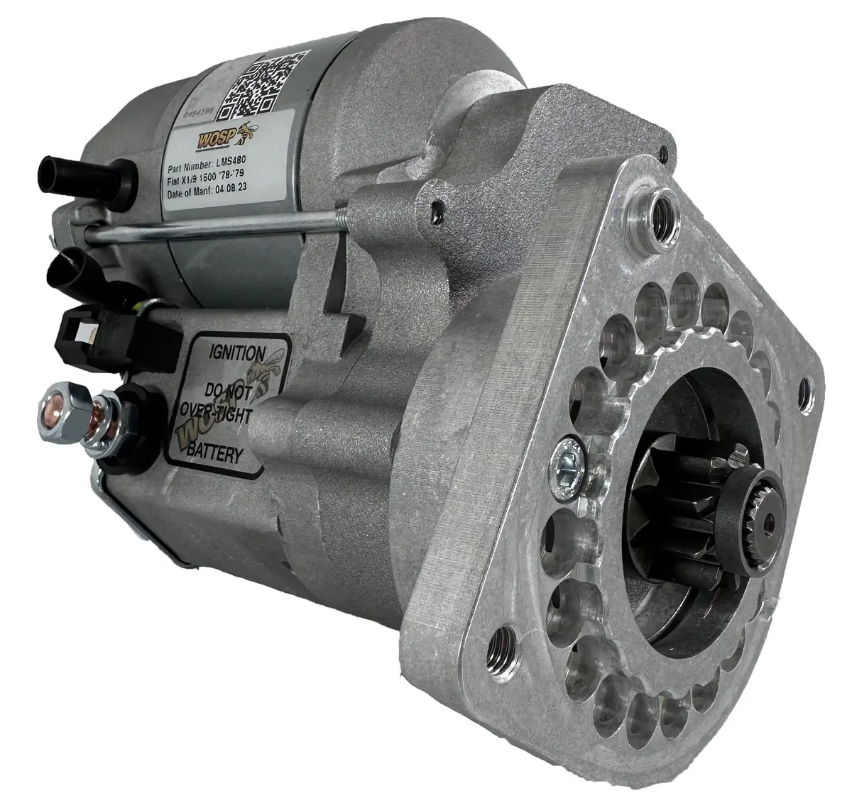 Wosp Lms480 Starter Motor 12V 1.4Kw Fits Citroen / Fiat / Innocenti / Lancia / Peugeot 'Various' High Torque Starter Motor 1