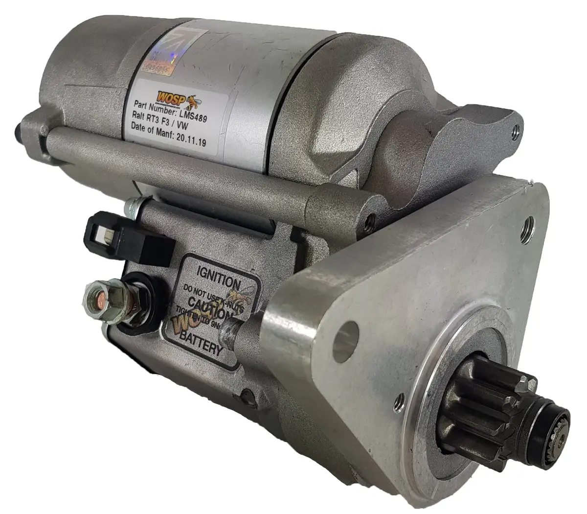 Wosp Lms489 Starter Motor 12V 2Kw Fits Ralt Rt3 F3 / Vw High Torque Starter Motor 1