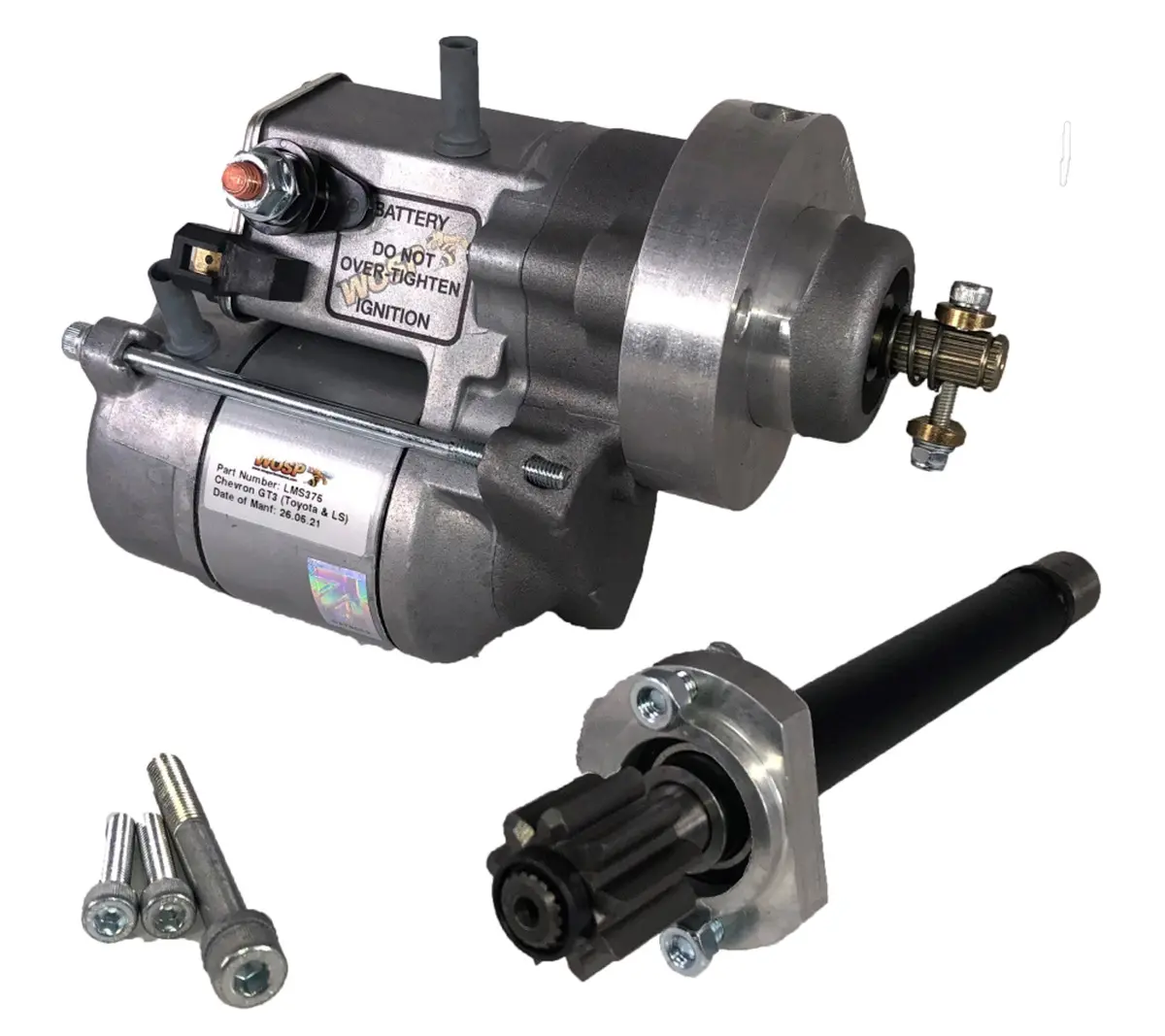 Wosp Lms499 Starter Motor 12V 1.4Kw Fits Chevron Gt3 (Toyota & Ls Engine) High Torque Starter Motor 1