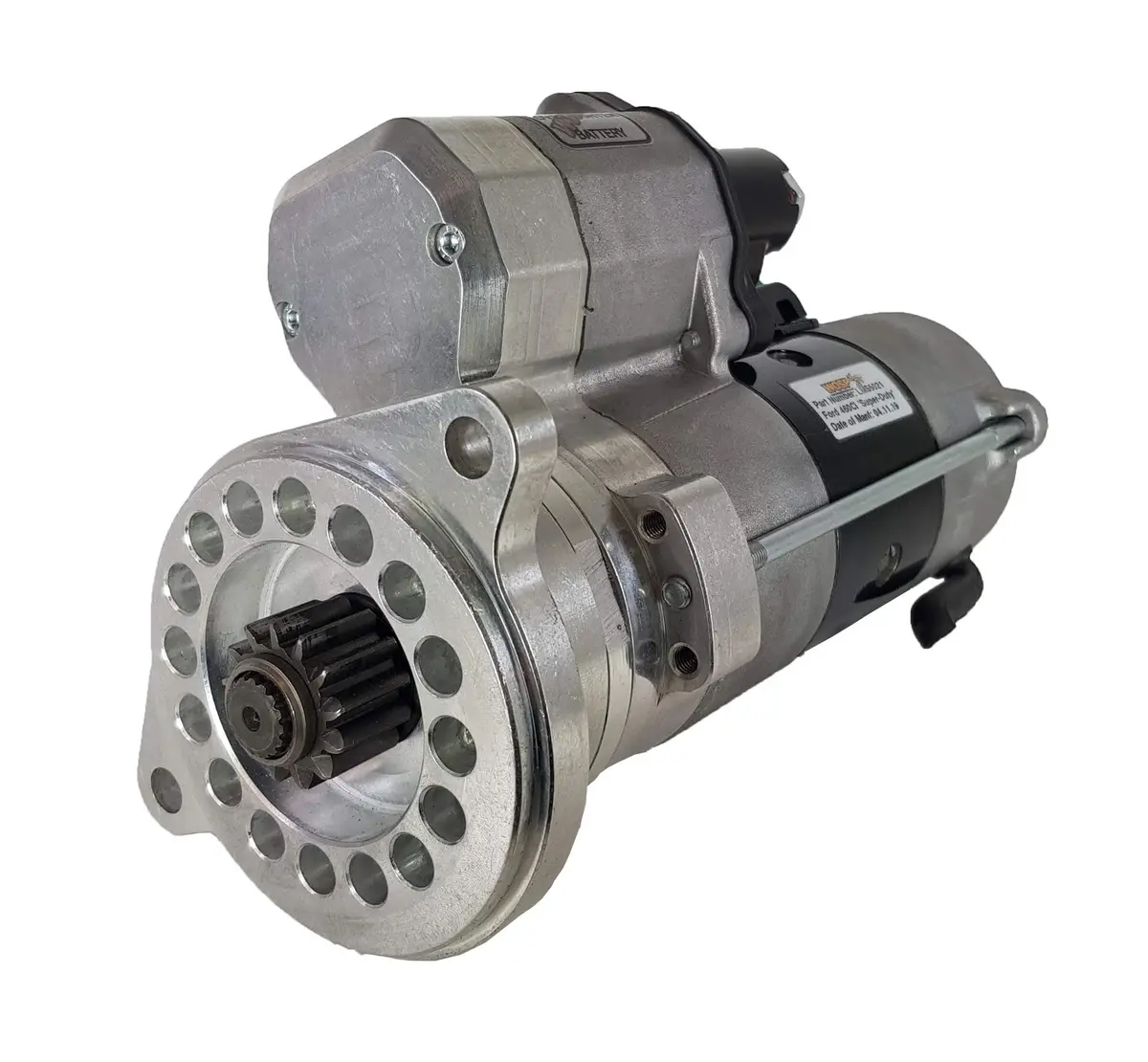 Wosp Lms5021 Starter Motor 12V 3Kw Fits Ford V8 / 460 Ford Industrial 12 Volt Heavy Duty Starter Motor 1