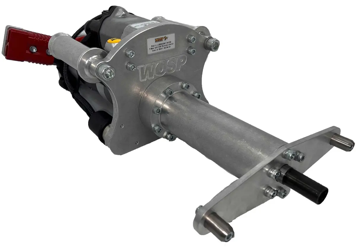 Wosp Lms5027-4.8-Cw-Tyr011 Starter Motor 12V 4.8Kw Fits Tyrell 011 Off Car 4.8Kw Starter / Remote Starter (19:1 Reduction Ratio) 1