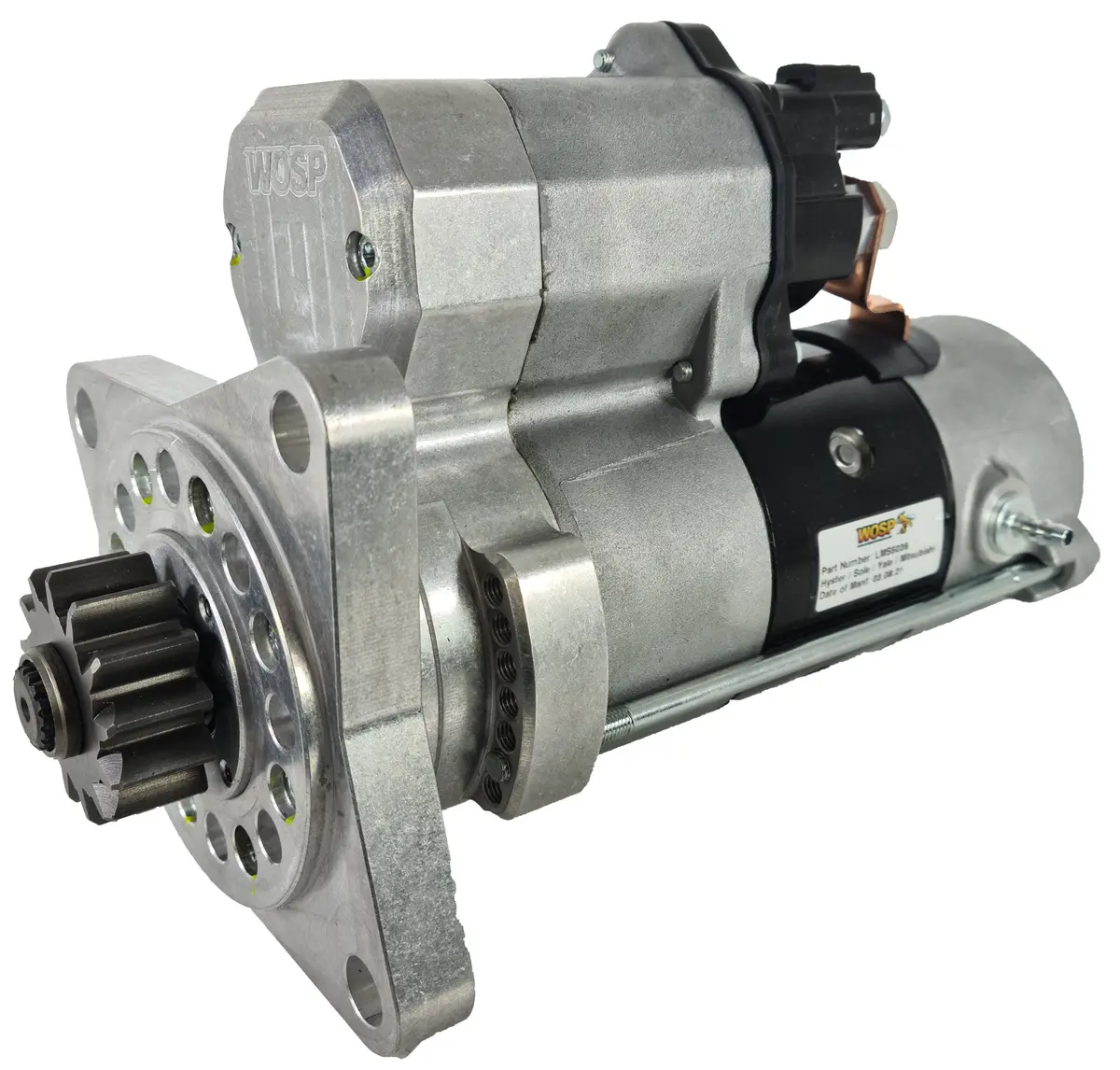 Wosp Lms5036 Starter Motor 12V 3Kw Fits Hyster / Sole / Yale Fork Lift Heavy Duty Starter Motor 1