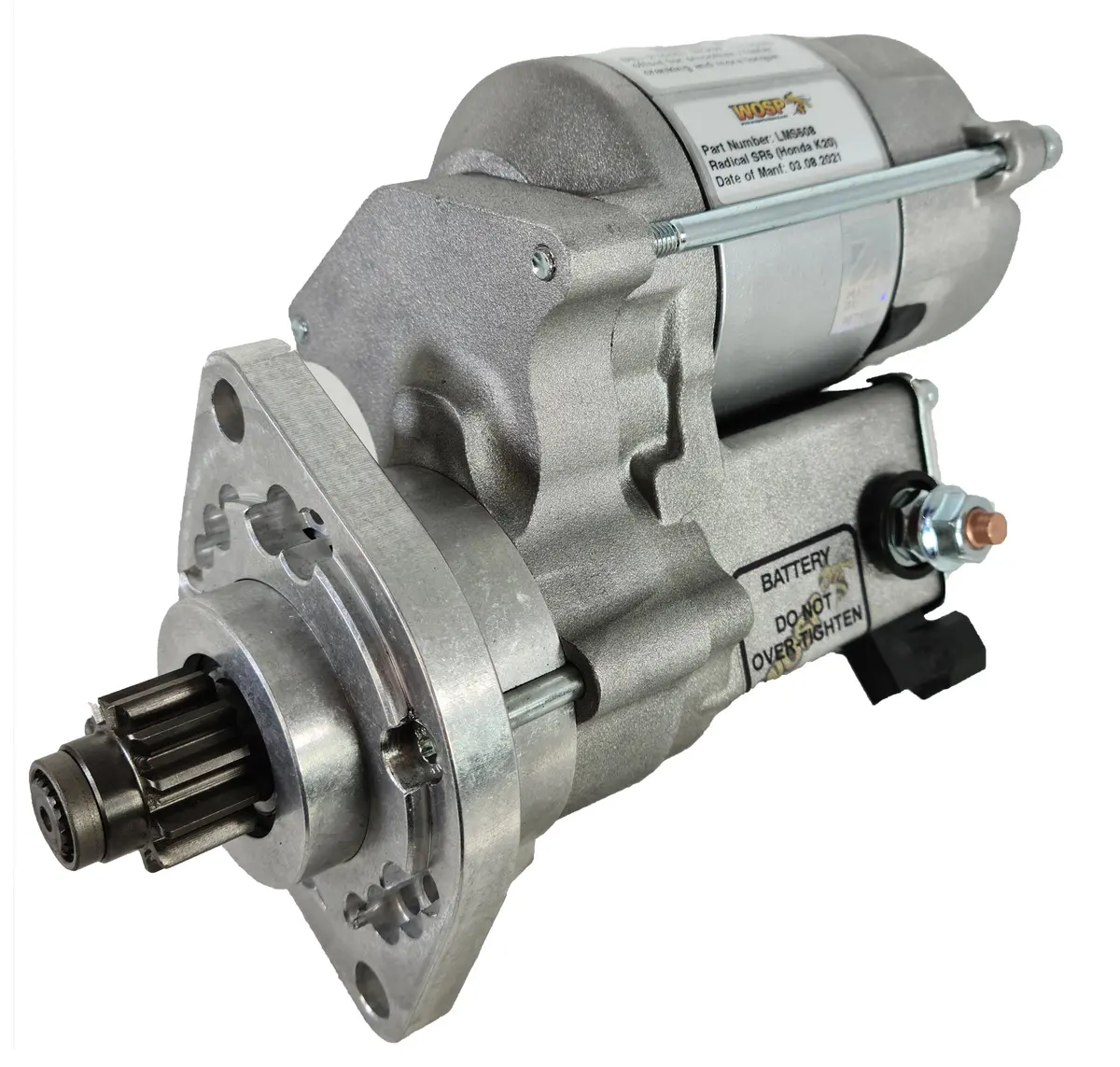 Wosp Lms508 Starter Motor 12V 1.4Kw Fits Radical Sr5 / Honda K20 High Torque Starter Motor 1