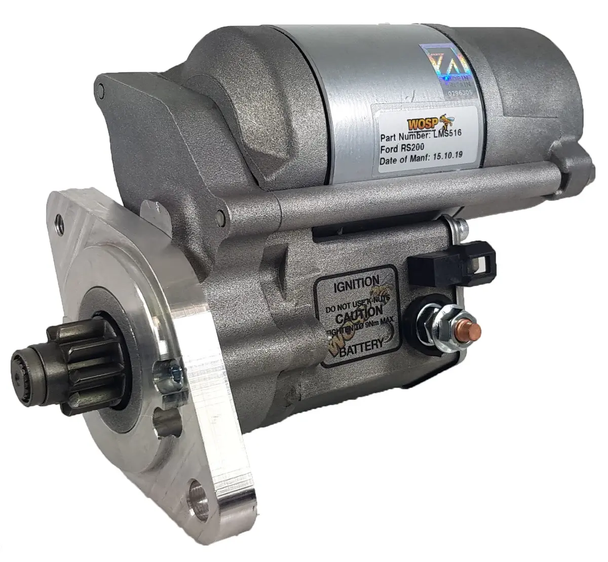 Wosp Lms516 Starter Motor 12V 1.4Kw Fits Ford Rs200 High Torque Starter Motor 1