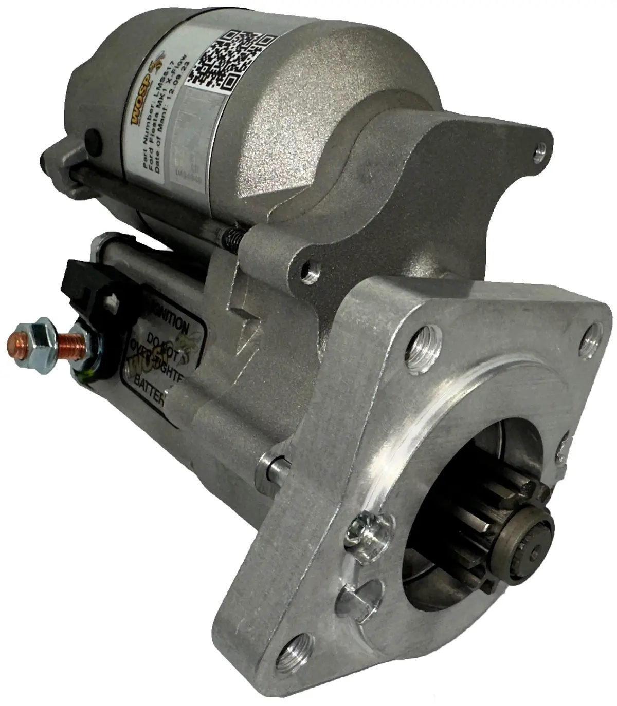 Wosp Lms517 Starter Motor 12V 1.4Kw Fits Ford Fiesta Mk1 X-Flow (110 Tooth Ring Gear) High Torque Starter Motor 1