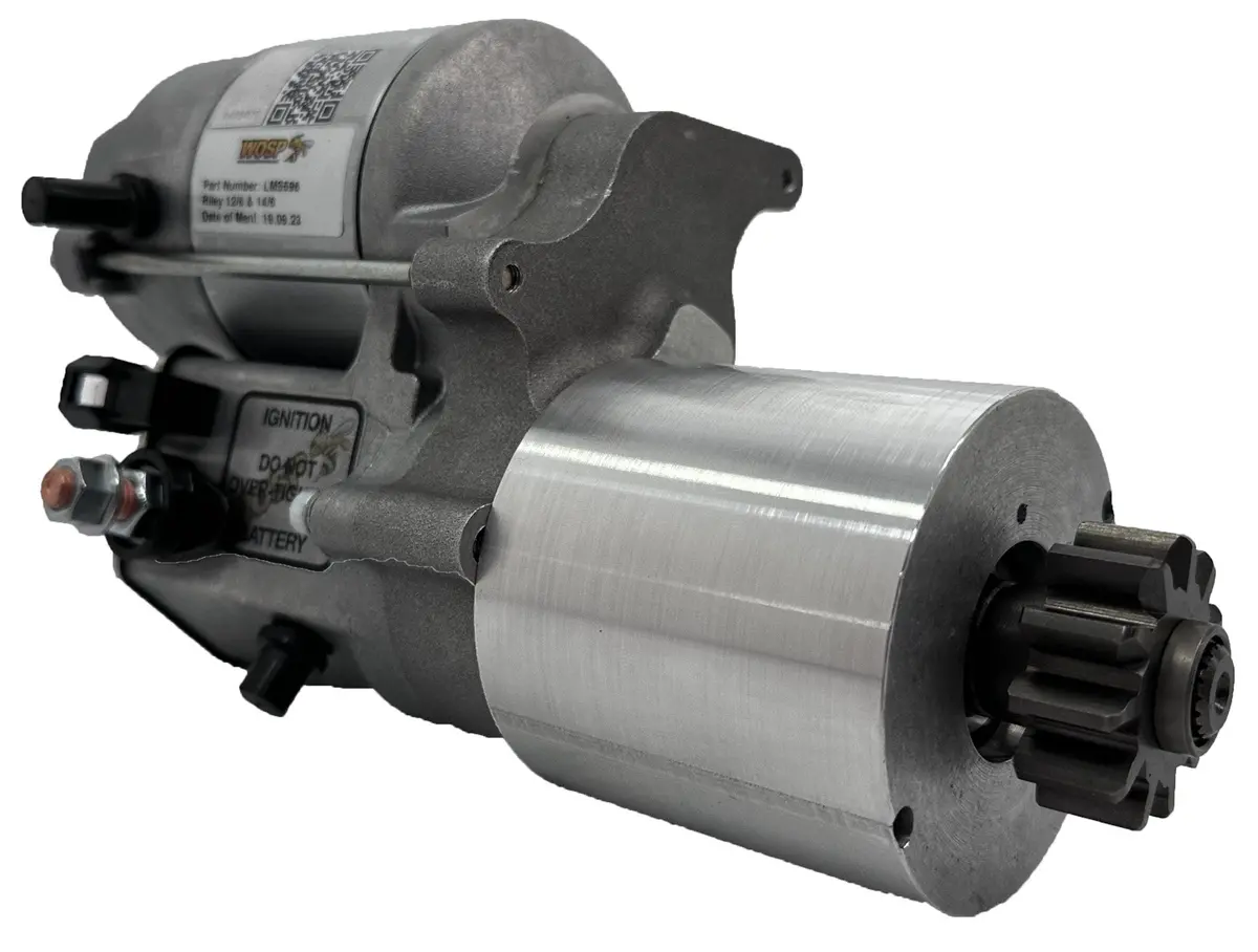 Wosp Lms596 Starter Motor 12V 1.4Kw Fits Riley 12/6 High Torque Starter Motor 1