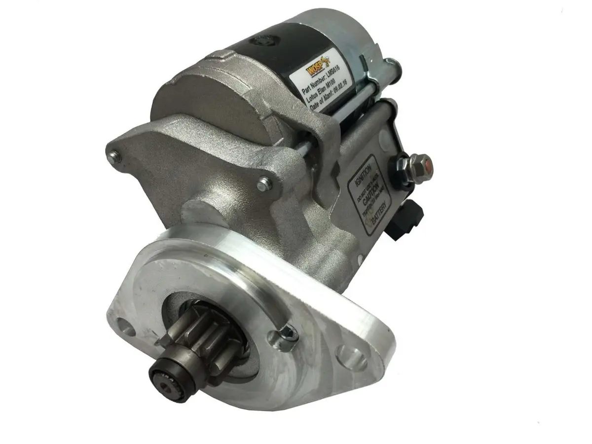 Wosp Lms616 Starter Motor 12V 1.4Kw Fits Isuzu / Lotus Elan (Isuzu Engine) High Torque Starter Motor 1