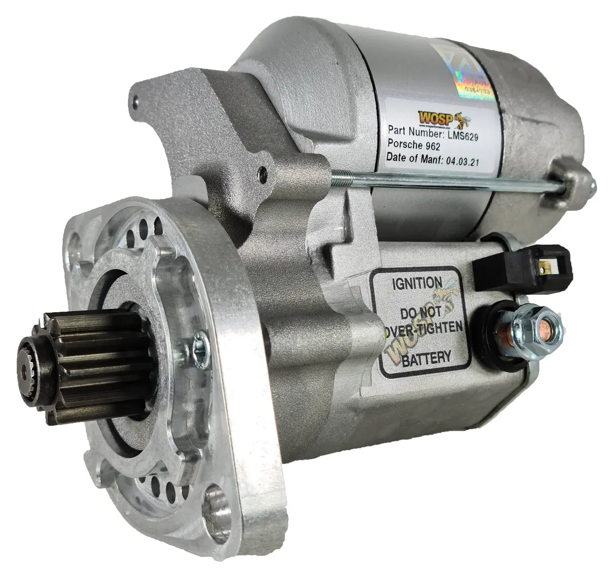 Wosp Lms629 Starter Motor 12V 1.4Kw Fits Porsche 962 High Torque Starter Motor 1