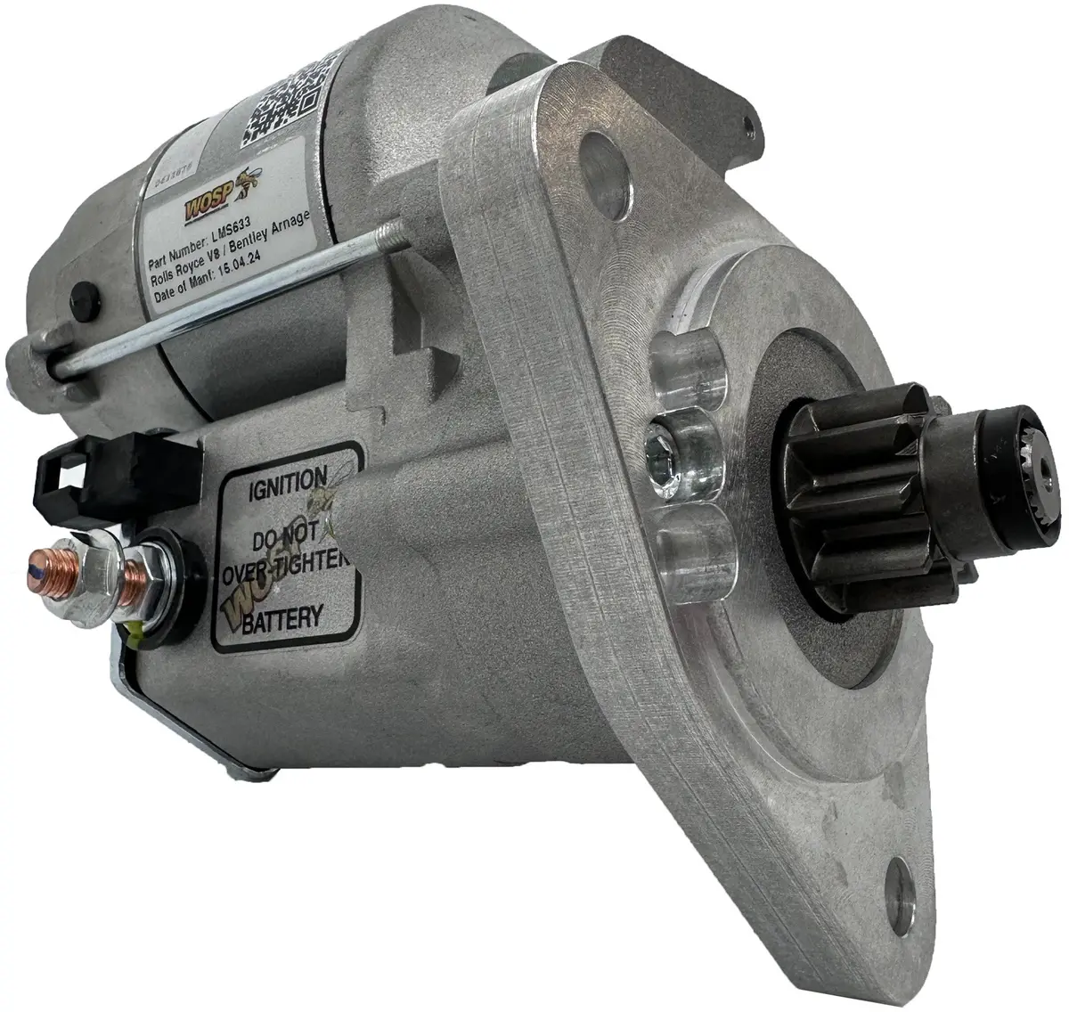 Wosp Lms633 Starter Motor 12V 1.4Kw Fits Rolls Royce V8 / Bentley Arnage Oe Starter Motor 1