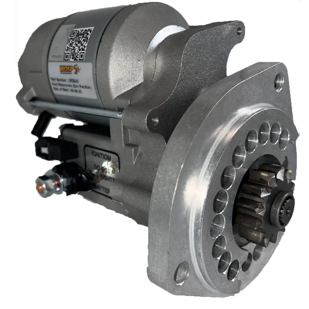 Wosp Lms642 Starter Motor 12V 1.4Kw Fits Ford Watermota (Sea Panther) Offset Diesel High Torque Starter Motor 1