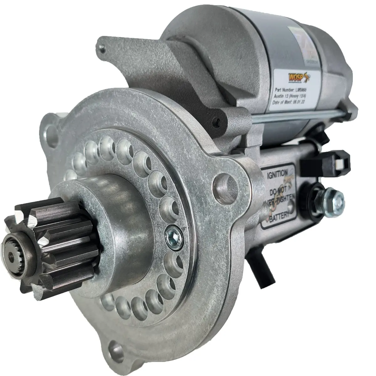 Wosp Lms650 Starter Motor 12V 1.4Kw Fits Austin 12 / Heavy 12 High Torque Starter Motor 1