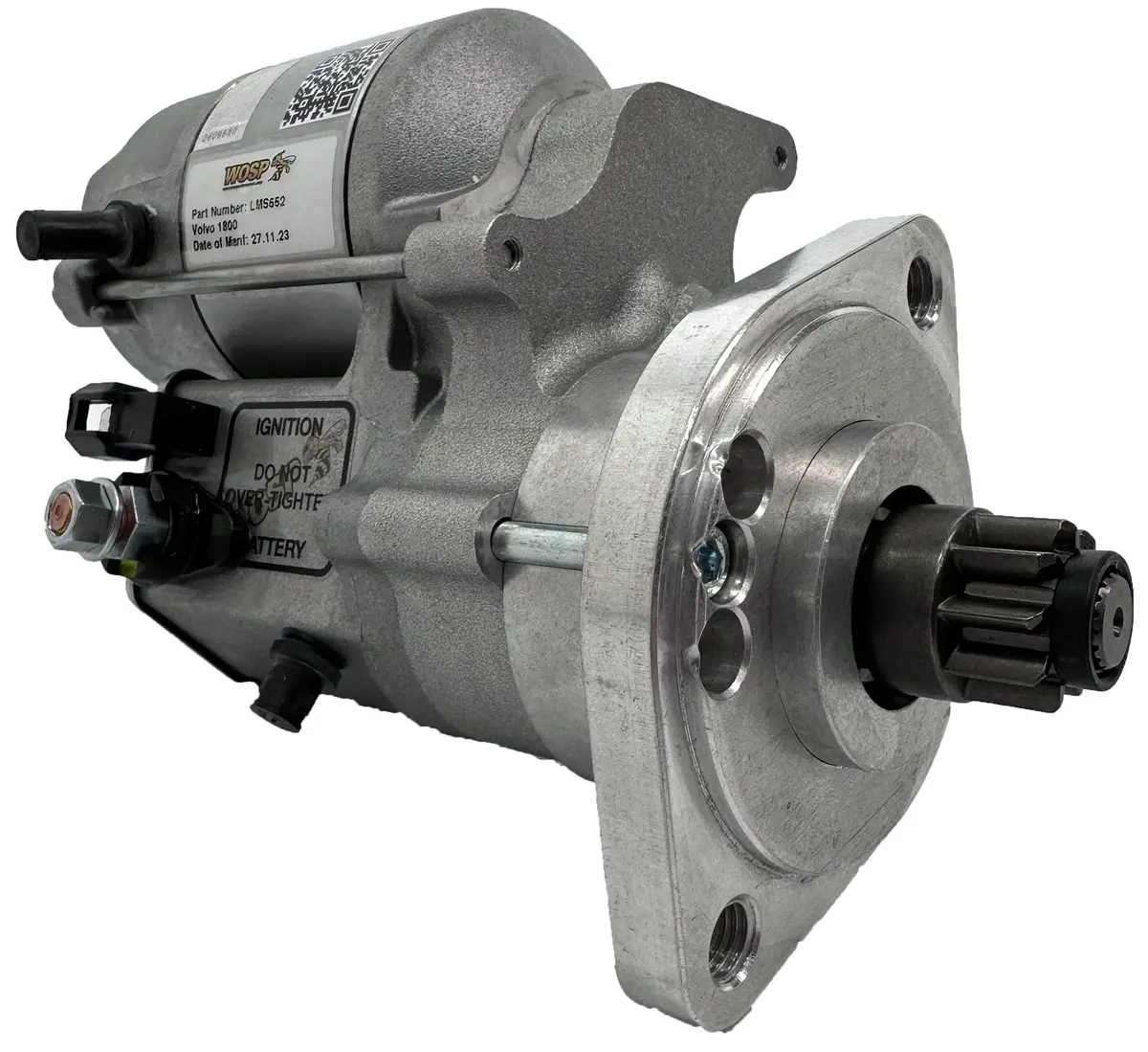Wosp Lms652 Starter Motor 12V 1.4Kw Fits Volvo 142 - 960 Various Models High Torque Starter Motor 1