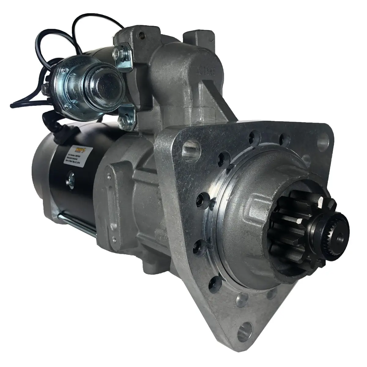 Wosp Lms7005 Starter Motor 24V 9Kw Fits Mitsubish Marine & Industrial Various Heavy Duty Starter Motor 1