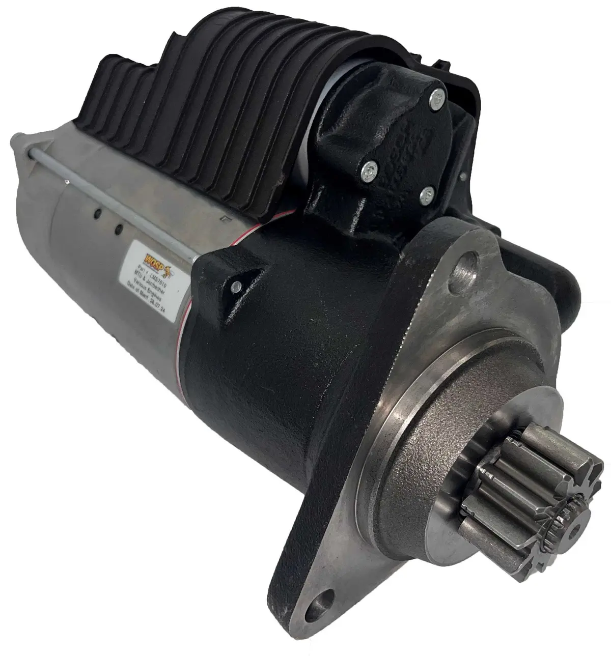 Wosp Lms7010 Starter Motor 24V 8.4Kw Fits Mtu & Jenbacher Various Engines Heavy Duty Starter Motor 1