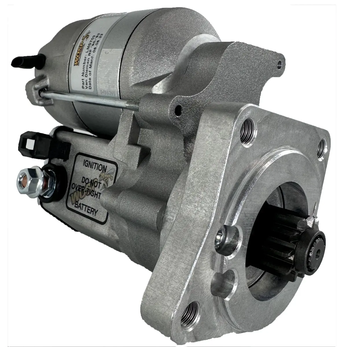 Wosp Lms703 Starter Motor 12V 1.2Kw Fits Van Diemen Rf90 / Rf92 High Torque Starter Motor 1
